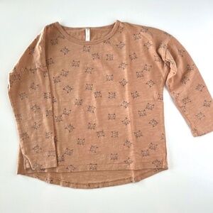 Rylee + Cru Fox Long Sleeve T size 4-5Y